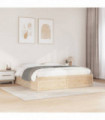 vidaXL Bed Frame 180x200 cm Super King Solid Wood Pine