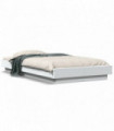 vidaXL Bed Frame White 100x200 cm Engineered Wood