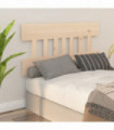 vidaXL Bed Headboard 123.5x3x81 cm Solid Wood Pine