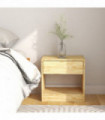 vidaXL Bedside Cabinet 40x31x40 cm Solid Pinewood