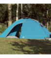 vidaXL Camping Tent 8-Person Blue Waterproof