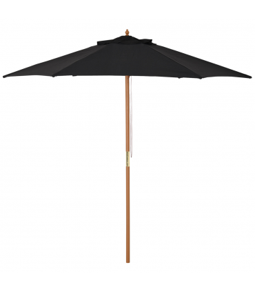 Wood Garden Parasol Canopy