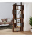 Book Cabinet/Room Divider Brown Oak 80x24x192 cm Engineered Wood