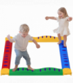 AIYAPLAY 12PCs Kids Balance Beam Stepping Stones with Non-Slip Foot Pads