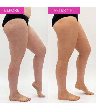 Spray Tan Solution He-Shi Rapid 1 Hour 1L Medium to Dark Tan 10% Natural DHA