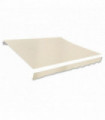 Awning Top Sunshade Canvas Cream 3x2,5m (Frame Not Included)