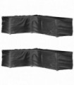vidaXL L-Shaped Garden Furniture Covers 2 pcs 18 Eyelets 220x285x80 cm