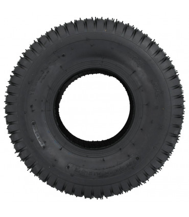 4 Piece Wheelbarrow Tire and Inner Tube Set 15x6.00-6 4PR Rubber