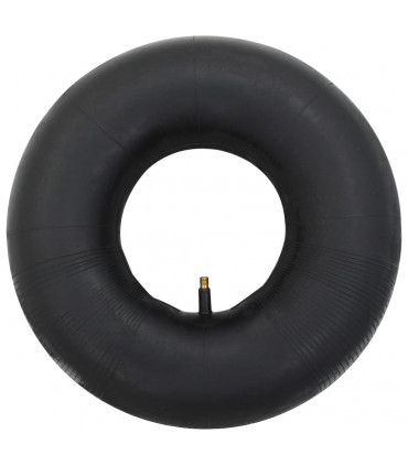 4 Piece Wheelbarrow Tire and Inner Tube Set 15x6.00-6 4PR Rubber