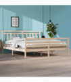 Bed Frame Solid Wood 200x200 cm