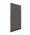 Brown Hinged Insect Screen for Doors 120 x 240 cm