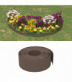 Garden Edging Brown 10 m 20 cm Polyethylene