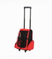 Pet Travel Backpack Bag Cat Puppy Dog Carrier w/ Trolley and Telescopic Handle