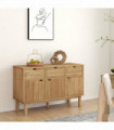 Sideboard 114x43x73.5 cm Solid Wood Pine