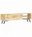 TV Cabinet 140x30x40 cm Solid Mango Wood