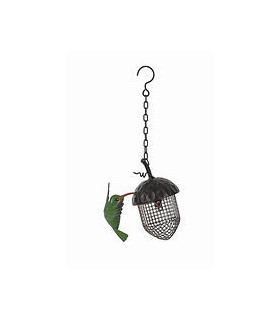 14" METAL HANGING BIRDFEEDER