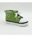 Planter 34CM Green Trainer Painted Plant Pot Hand Finished Indoor Outdoor Use