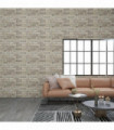 3D Wall Panels with Sand Brick Design 11 pcs EPS