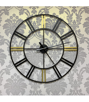 Wall Clock 60CM China Material Hanging Hook 1 AA Battery 60.00 CM Home Clocks