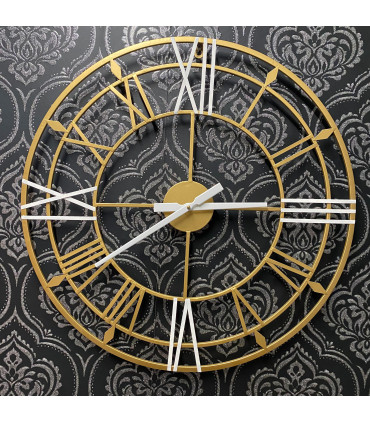 Wall Clock Multi Design 60CM Elegant Wall Clock with Hanging Hook on Back