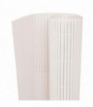 Double-Sided Garden Fence 90x500 cm White