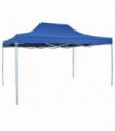 Professional Folding Party Tent 3x4 m Steel Blue