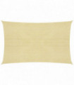 Sunshade Sail 160 g/m² Beige 2.5x4.5 m HDPE
