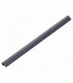 100 pcs Fence Strip Clips PVC Anthracite