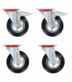 12 pcs Swivel Casters 160 mm