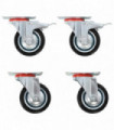 12 pcs Swivel Casters 75 mm