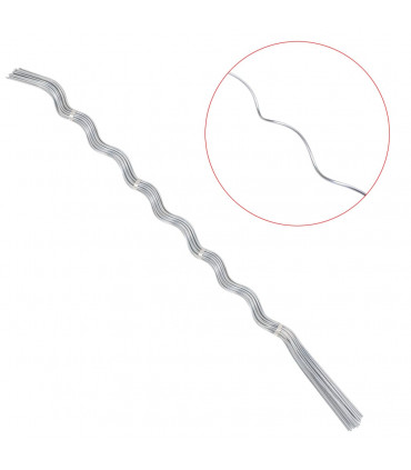 20 pcs Spiral Plant Supports 170 cm Galvanised Steel