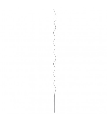 20 pcs Spiral Plant Supports 170 cm Galvanised Steel