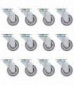 24 pcs Swivel Casters 50 mm