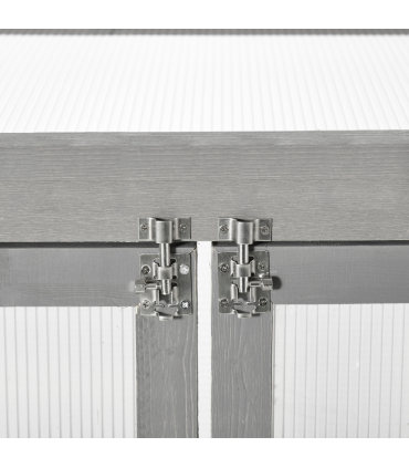 3-tier Wood Greenhouse Plant Storage Shelf Garden Cold Frame Grow House