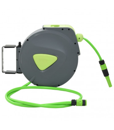 Automatic Retractable Water Hose Reel Wall Mounted 20+2 m