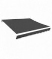 Awning Top Sunshade Canvas Anthracite 400x300 cm