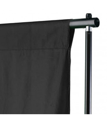Backdrop Cotton Black 300x300 cm