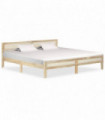 Bed Frame Solid Mango Wood 200 cm