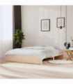 Bed Frame Solid Wood 180x200 cm 6FT Super King