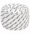 Braided Boat Rope White 12 mmx100 m Polyester