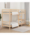 Bunk Bed 90x200 cm Solid Wood Pine