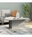 Coffee Table Grey Sonoma 102x55.5x40 cm Engineered Wood