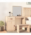 Cosmetic Desk 95x50x134 cm Solid Wood Pine