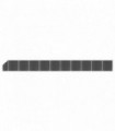vidaXL Fence Panel Set WPC 1830x