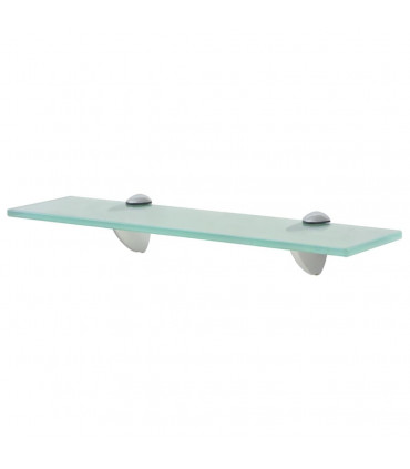 vidaXL Floating Shelves 2 pcs Glass 40x20 cm 8 mm