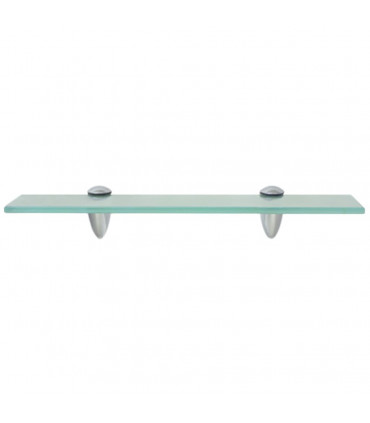 vidaXL Floating Shelves 2 pcs Glass 40x20 cm 8 mm