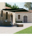 Freestanding Manual Retractable Awning 400x300 cm Anthracite