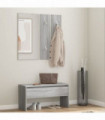 Hallway Furniture Set Grey Sonoma Engineered Wood
