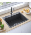Handmade Kitchen Sink Black Stainless Steel
