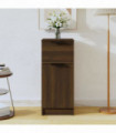 Sideboard Brown Oak 30x30x70 cm Engineered Wood